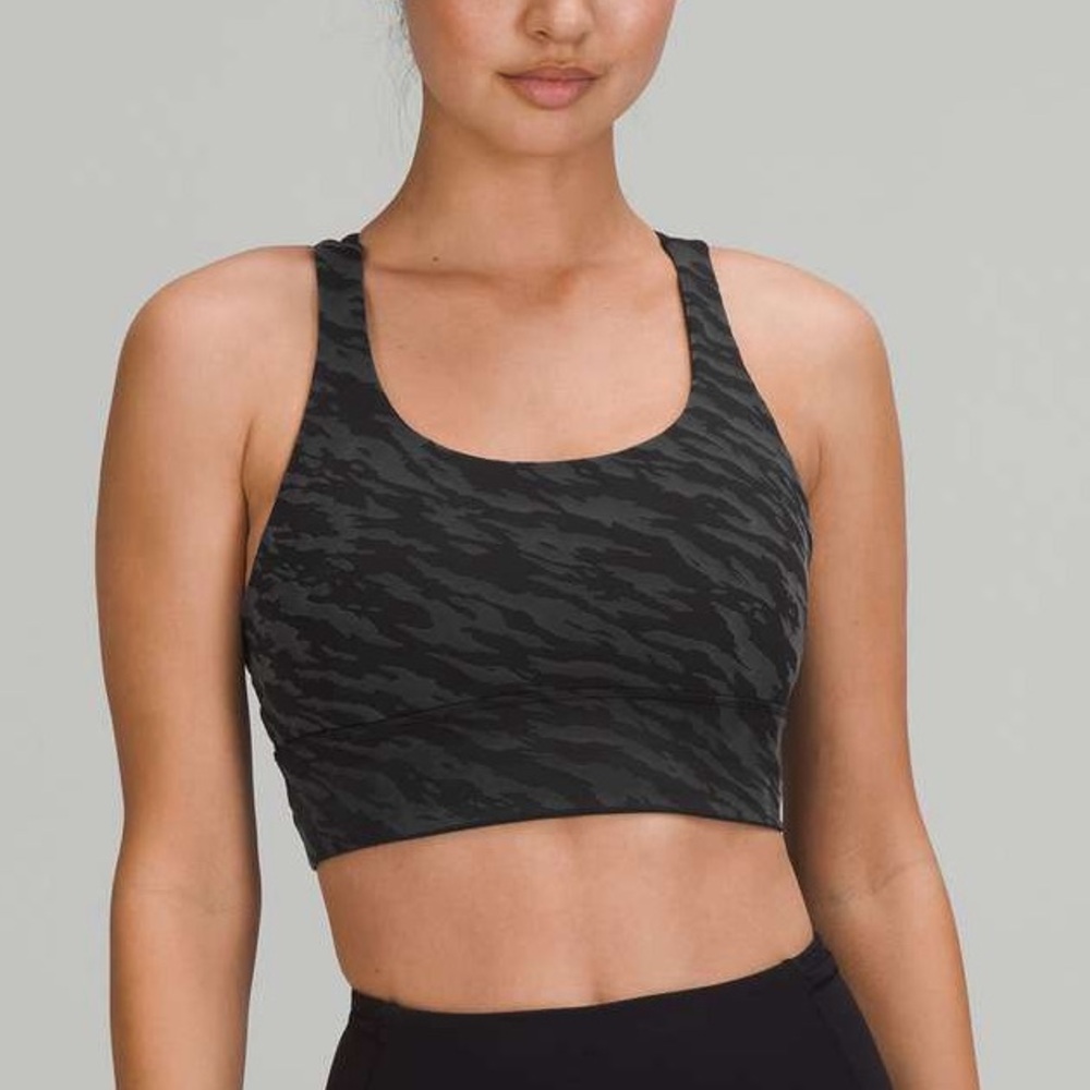 Lululemon Lunar New Year Energy Longline Bra Medium Support, B–D Cup
Black #0061